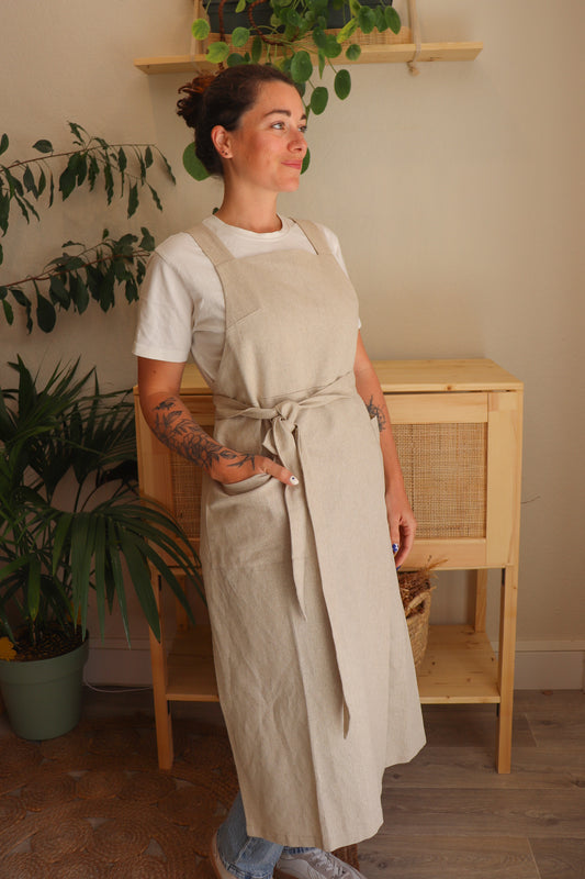 Tablier de potier CLAYO naturel