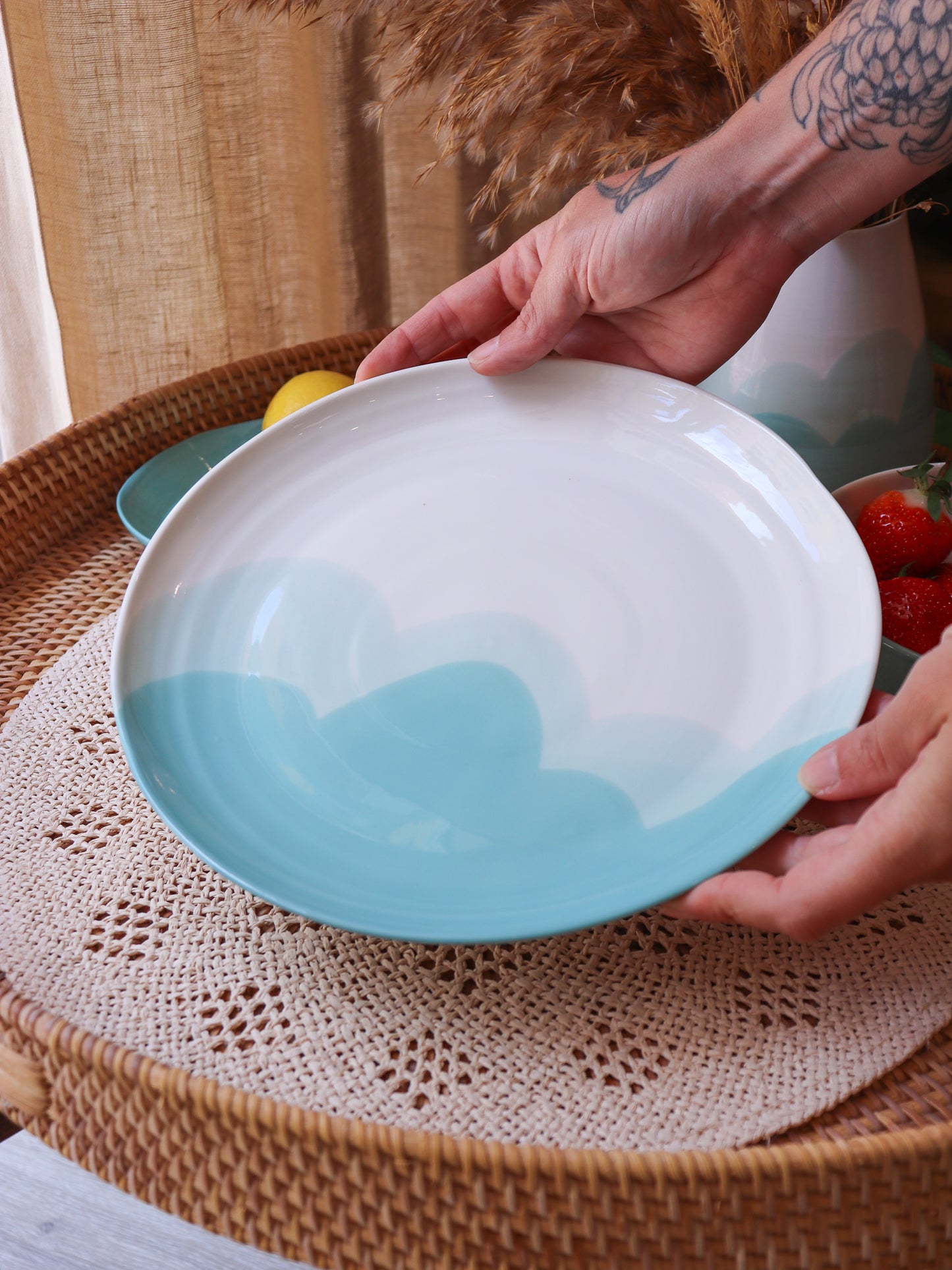 Grande assiette LAGUNE