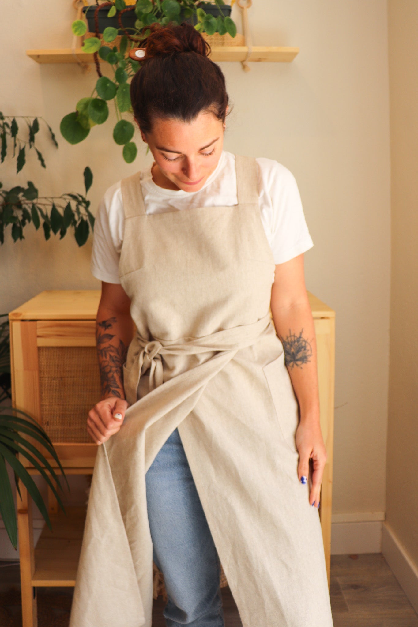 Tablier de potier CLAYO - Lin naturel